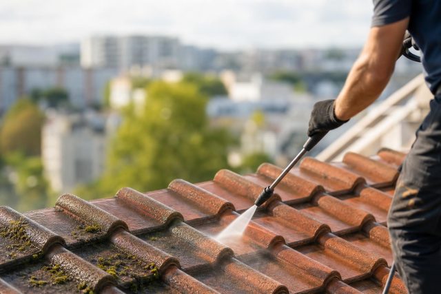 Spécialiste couvreur à Boulogne-Billancourt pour un démoussage de toiture impeccable